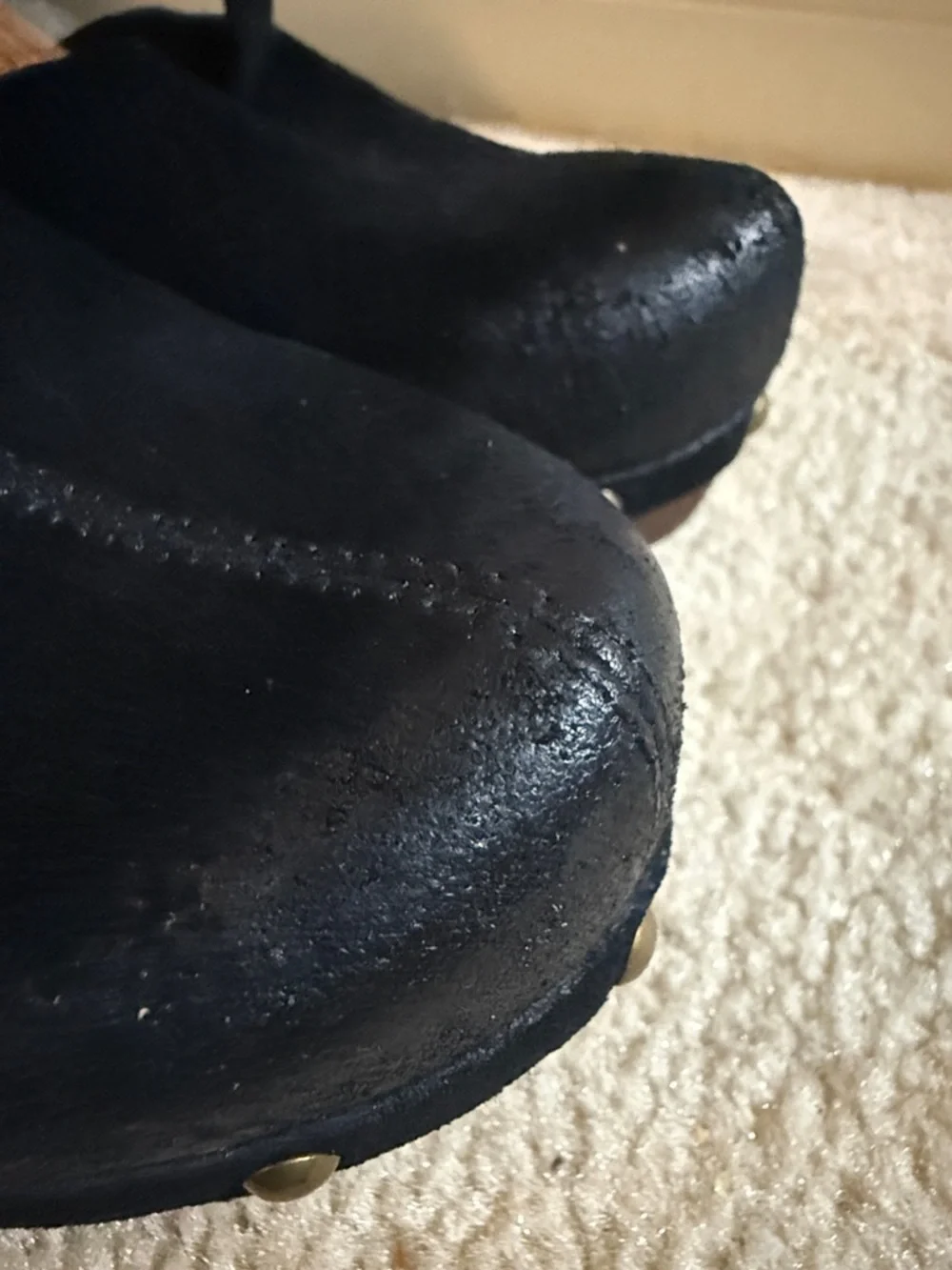 Korks Evah Women's Black Suede Ankle-Strap Heels size 9.5